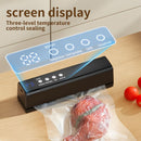 **1pc black Portable Wireless Vacuum Sealer｜USB Charging Compact Design, One-Touch Sealing for Long-Lasting Freshness, Ideal for Home & Outdoor Use**