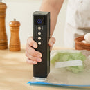 **1pc black Portable Wireless Vacuum Sealer｜USB Charging Compact Design, One-Touch Sealing for Long-Lasting Freshness, Ideal for Home & Outdoor Use**