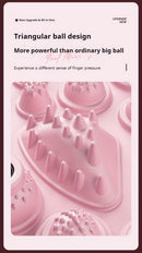 Magnetic Foot Massage & Waist Twisting Disc｜Home Body-Shaping Fitness Equipment, Silent Anti-Slip Dual-Function, Promotes Circulation & Improves Sleep（pink）