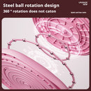 Magnetic Foot Massage & Waist Twisting Disc｜Home Body-Shaping Fitness Equipment, Silent Anti-Slip Dual-Function, Promotes Circulation & Improves Sleep（pink）