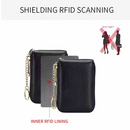 Casual style multi-compartment zipper wallet: Cards and loose change are neatly sorted