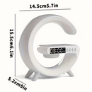 Wireless speaker with mobile phone charger; Creative ambient light night light; multi-functional music speaker suitable for teenagers and adults; bedroom bedside sound gift