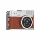 Mini camera retro version, wearable mini camera - 1080P high-definition video, 0.96-inch IPS screen, LED fill light, 17.5-gram ultra-light portable, suitable for Vlog shooting and travel, small pocket-sized photo recorder with 32GB card - small compact mi