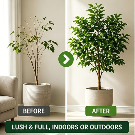 Green White Foliage Spray Plant Care Leaf Brightening Yellow Leaf Remover Dusting Spray