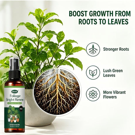 Green White Foliage Spray Plant Care Leaf Brightening Yellow Leaf Remover Dusting Spray