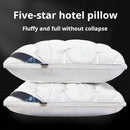 Luxury Pillow Quilted Pillow High-Quality Pillow Comfortable Pillow Bedding - Gray - Size 600g low pillow