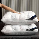 Luxury Pillow Quilted Pillow High-Quality Pillow Comfortable Pillow Bedding - Gray - Size 600g low pillow