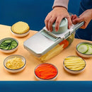 Green Vegetable Slicer 6-Piece Set Kitchen Tool Meal Prep Vegetable Cutting Durable