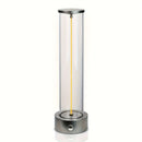 Minimalist Table Lamp Cordless Lamp Rechargeable Lamp Touch Dimmable Lamp - Black - Size 24CM