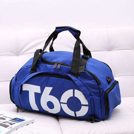 Travel Duffel Bag T60 Duffel Durable Travel Bag Stylish Gym Bag Weekend Bag - Dark Gray - Size 45-25-23CM