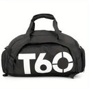 Travel Duffel Bag T60 Duffel Durable Travel Bag Stylish Gym Bag Weekend Bag - Orange - Size 45-25-23CM