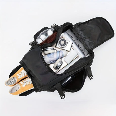 Travel Duffel Bag T60 Duffel Durable Travel Bag Stylish Gym Bag Weekend Bag - Orange - Size 45-25-23CM