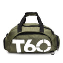 Travel Duffel Bag T60 Duffel Durable Travel Bag Stylish Gym Bag Weekend Bag - Orange - Size 45-25-23CM