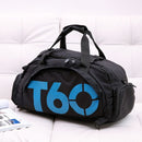 Travel Duffel Bag T60 Duffel Durable Travel Bag Stylish Gym Bag Weekend Bag - Orange - Size 45-25-23CM