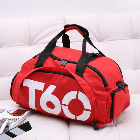 Travel Duffel Bag T60 Duffel Durable Travel Bag Stylish Gym Bag Weekend Bag - Orange - Size 45-25-23CM