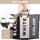 240L Laundry Basket Portable Laundry Hamper Aluminium-Alloy Handle Basket Large - Multi-color - Size 01