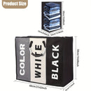 240L Laundry Basket Portable Laundry Hamper Aluminium-Alloy Handle Basket Large - Multi-color - Size 01