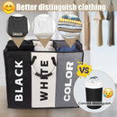 240L Laundry Basket Portable Laundry Hamper Aluminium-Alloy Handle Basket Large - Multi-color - Size 01