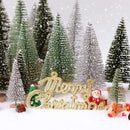 Mini Christmas Trees 30-Piece Set Christmas Decorations Festive Decor Holiday - Green - Size 01