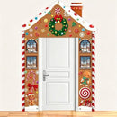 Christmas Decoration 2D Flat Banner Merry Christmas Archway Front Porch Decor - 06 - Size 190-250CM