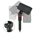 Christmas Outdoor Laser Light Outdoor Laser Projector Festive Laser Decorations - Black - Size 01