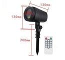 Christmas Outdoor Laser Light Outdoor Laser Projector Festive Laser Decorations - Black - Size 01