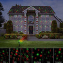 Christmas Outdoor Laser Light Outdoor Laser Projector Festive Laser Decorations - Black - Size 01