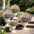 White Outdoor Artificial Flowers UV-Resistant Flowers Wedding Decorations Party