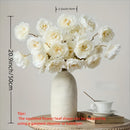 White Artificial Peonies Wedding Decorations Festival Decorations Valentine'S Day