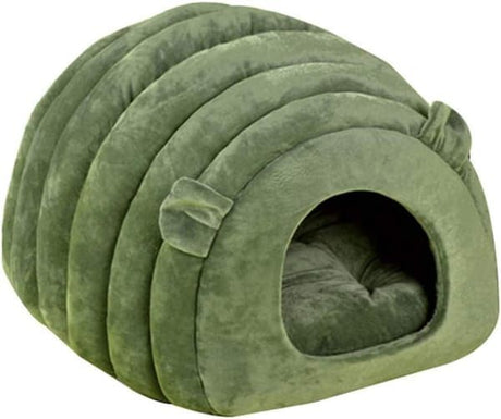 Green Black Cat Cave Bed Cat Furniture Cat Bed Australia Cozy Cat Bed Durable Cat Bed