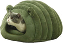 Green Black Cat Cave Bed Cat Furniture Cat Bed Australia Cozy Cat Bed Durable Cat Bed