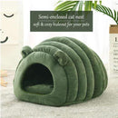 Green Black Cat Cave Bed Cat Furniture Cat Bed Australia Cozy Cat Bed Durable Cat Bed
