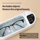 Eyewear Cleaner Jewelry Cleaner Watch Cleaner Sonic Vibration Cleaner USB - White - Size Eyewear Cleaner Jewelry Cleaner Watch Cleaner Sonic Vibration Cleaner USB