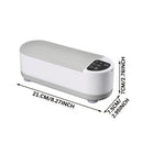 Eyewear Cleaner Jewelry Cleaner Watch Cleaner Sonic Vibration Cleaner USB - White - Size Eyewear Cleaner Jewelry Cleaner Watch Cleaner Sonic Vibration Cleaner USB
