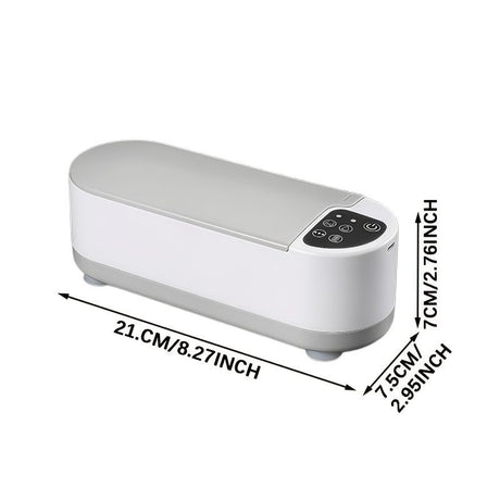 Eyewear Cleaner Jewelry Cleaner Watch Cleaner Sonic Vibration Cleaner USB - White - Size Eyewear Cleaner Jewelry Cleaner Watch Cleaner Sonic Vibration Cleaner USB