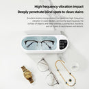 Eyewear Cleaner Jewelry Cleaner Watch Cleaner Sonic Vibration Cleaner USB - White - Size Eyewear Cleaner Jewelry Cleaner Watch Cleaner Sonic Vibration Cleaner USB