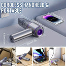 Portable Wireless Vacuum Cleaner 20000PA Vacuum 4-In-1 Vacuum Hand-Held - Gray - Size Brush - less motor with three - gear adjustment and power display