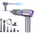 Portable Wireless Vacuum Cleaner 20000PA Vacuum 4-In-1 Vacuum Hand-Held - Purple - Size Brush - less motor with three - gear adjustment and power display