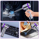 Portable Wireless Vacuum Cleaner 20000PA Vacuum 4-In-1 Vacuum Hand-Held - Purple - Size Brush - less motor with three - gear adjustment and power display