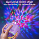 Mini Cat Ear Karaoke Machine Wireless Microphones USB Rechargeable RGB Party - Black - Size 01