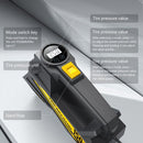 Black CaRSun Tire Inflator Portable Air Compressor LED Light Tire Inflator DC 12V