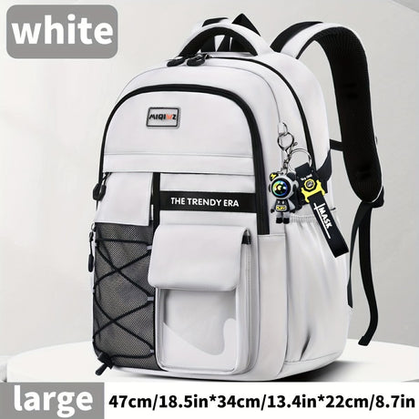 Teenager Backpack Safe Materials Backpack Multiple Compartments Backpack Ample - Blue - Size 44-32CM