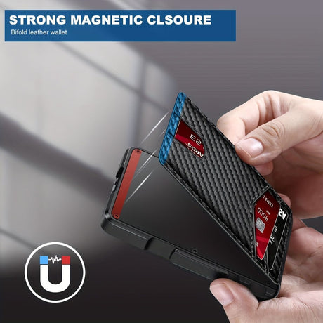 Men'S Card Holder Carbon Fiber Card Holder Men'S Accessories Stylish Card - Black - Size 01