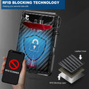 Men'S Card Holder Carbon Fiber Card Holder Men'S Accessories Stylish Card - Black - Size 01