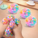 3-piece set, sensory stress ball, squeeze ball for relieving ADHD stress, stress relief toy with soft rubber ball, Valentine's Day relaxation toy, focus aid tool, sensory stimulation, tactile sensory tool, hand relaxation, smooth texture, high-quality sen