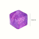 3-piece set, stress relieving simulation ice cube squeezer, popular malt sugar slow rebound cube, high transparency creative venting toy, color random