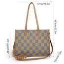 Commuter tote bag | dual-purpose handbag and shoulder bag, can hold a computer, documents, and coffee, gentle and strong