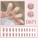 12 boxes / 288 pieces, cool spicy simple French sparkling diamond line sweet style hot-selling wearable jewelry set
