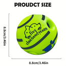 Interactive dog toy, sound ball, rolling, barking, dog self-entertainment, dog boredom relief, bite-resistant, gnawing, barking, no batteries, pet interactive ball toy, dog IQ training ball toy