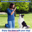 Interactive dog toy, sound ball, rolling, barking, dog self-entertainment, dog boredom relief, bite-resistant, gnawing, barking, no batteries, pet interactive ball toy, dog IQ training ball toy